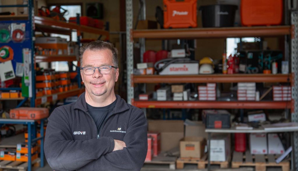 Juha Ojala Ojamartin palvelutiskillä